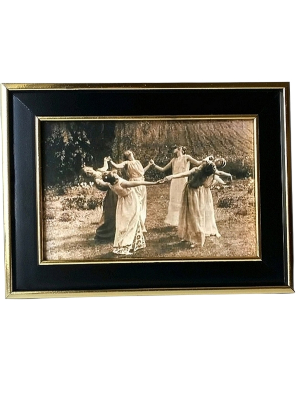 Vintage Witch Circle Occult Wiccan Pagan Dark Goth Pagan Wicca Wiccan Ritual Art